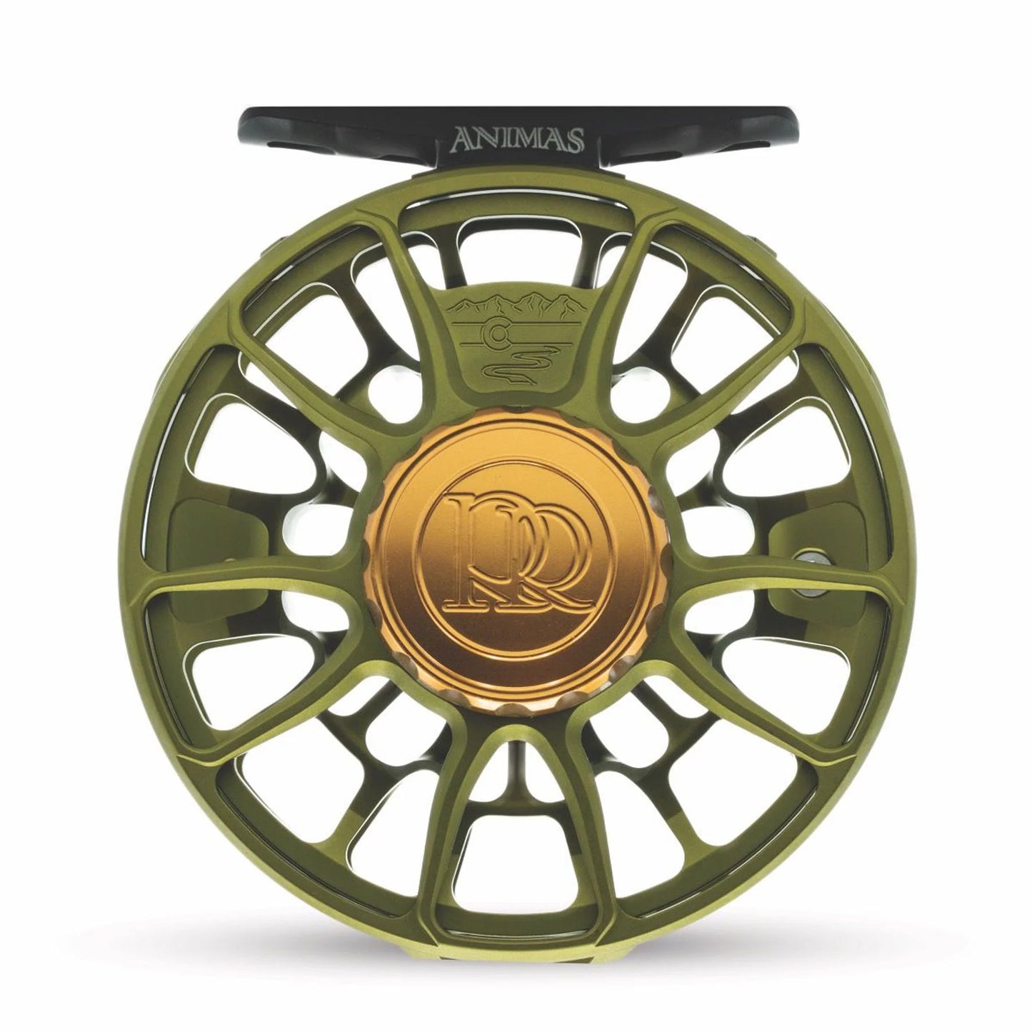Ross Reel Animas - Size 7/8 (Olive) image 0