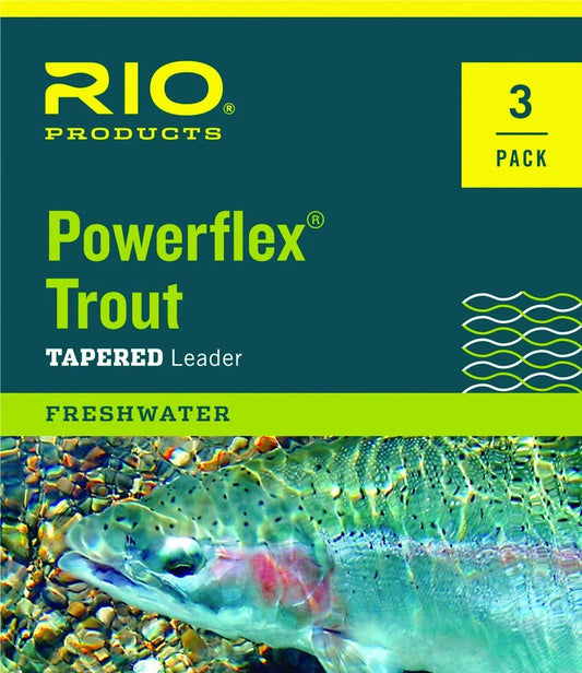 RIO Powerflex 3-Pack Leaders (7 FT - 6x) image 0