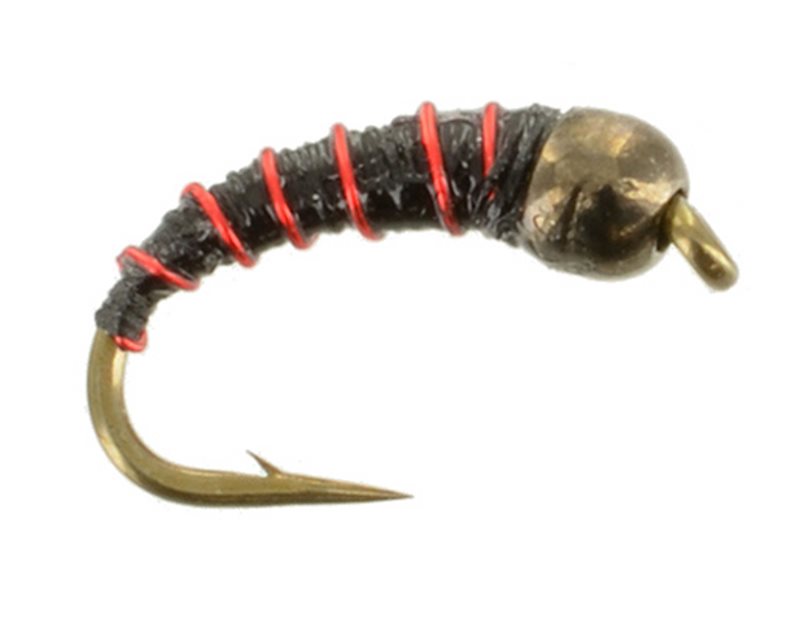 Zebra Midge Black Red - 16 image 0