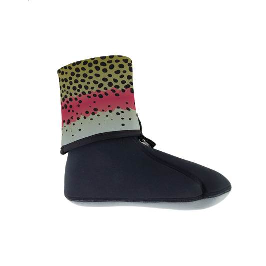 WINGO Neoprene Wading Socks - Size XL (Rainbow) image 0