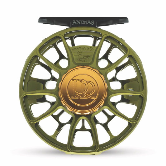 Ross Reel Animas - Size 7/8 (Olive) image 0