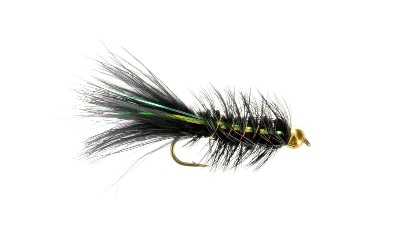 Beadhead Flashabugger Black - 12 image 0