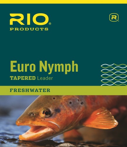 RIO Euro Nymph Leaders - Size Black/White image 0