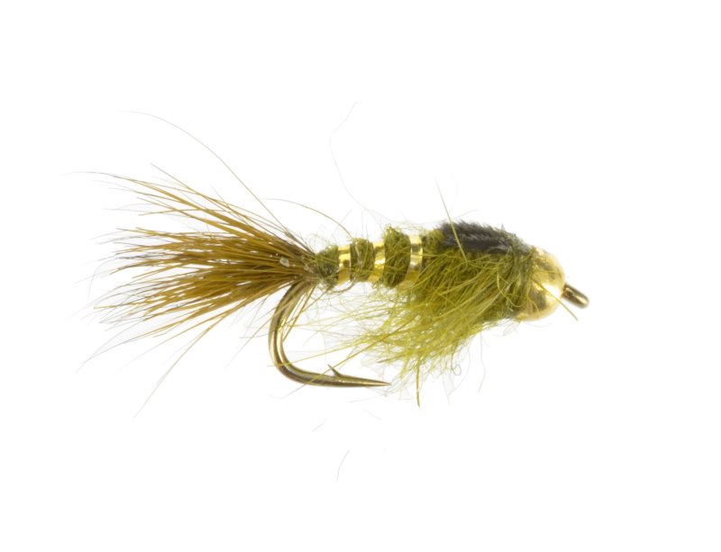 Beadhead Hares Ear Olive - 14 image 0