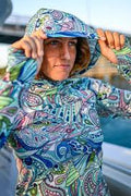 Radiant Redfish Solstice Hooded Sunshirt (XL) image 0