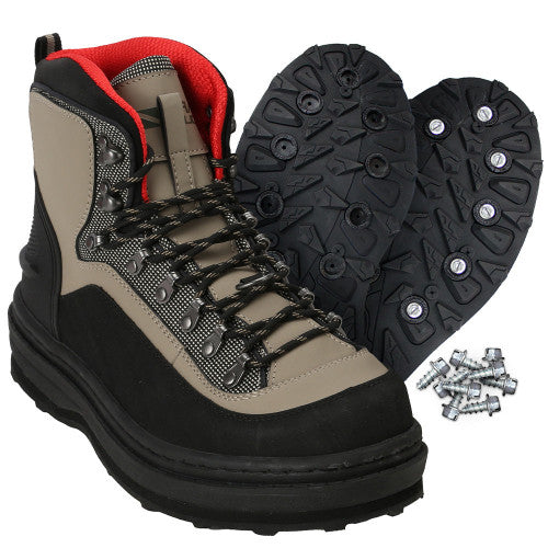 Paramount Slate Wading Boots Cleated/Rubber- Size 8 image 0
