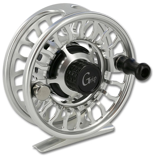 Galvan Grip-10 CLEAR w/BLACK HUB REEL 10 Wt. image 0