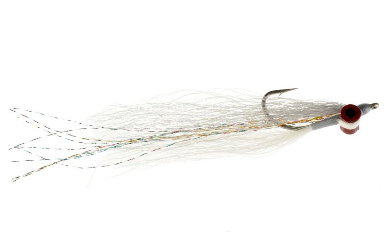 Clouser Gray and White - 2/0 image 0